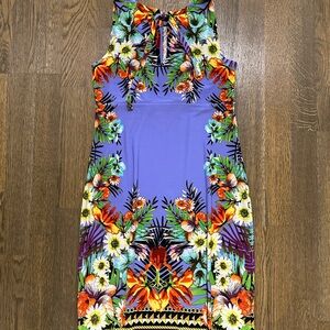 ECI New York Floral Slip Dress Size 4